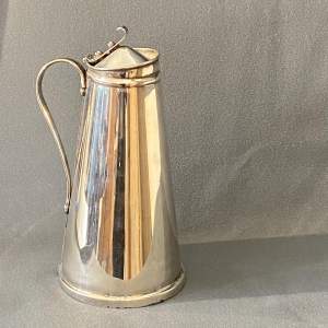 W A S Benson Silver Plated Jug