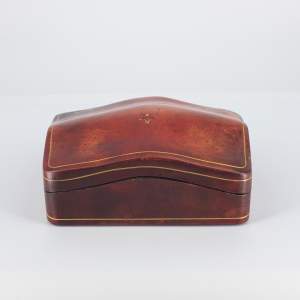 Excellent Vintage Italian Leather Box