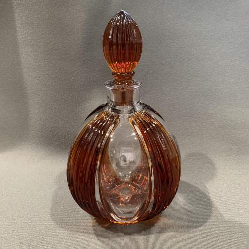 Signed French Glass Decanter image-1