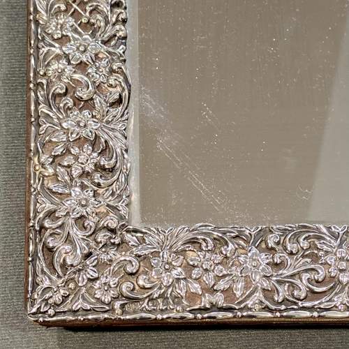 Victorian Silver Framed Mirror image-4