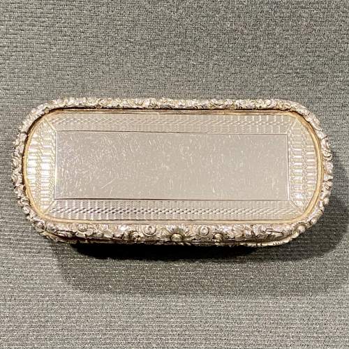 William IV Taylor and Perry Silver Snuff Box image-2