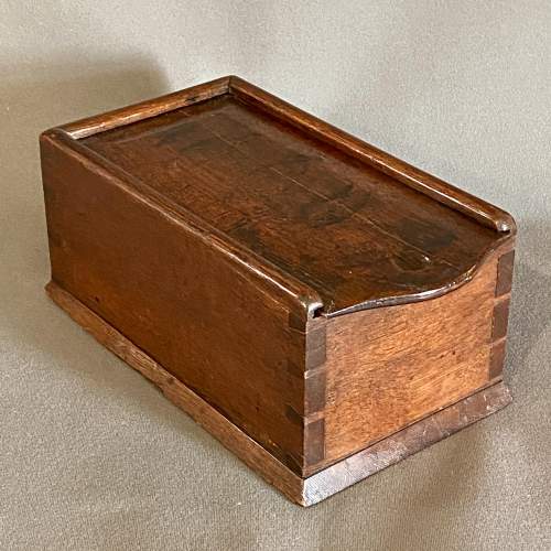 18th Century Oak Table Salt or Spice Box image-1