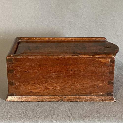 18th Century Oak Table Salt or Spice Box image-2