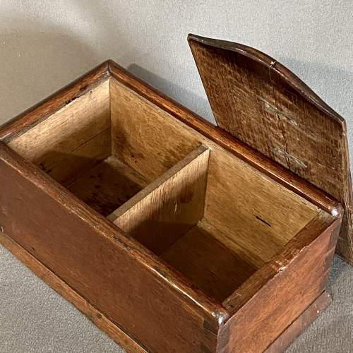 18th Century Oak Table Salt or Spice Box image-4