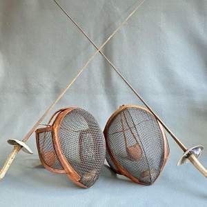 Early 20th Century Fencing Set