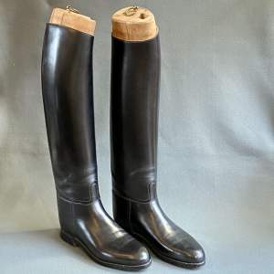 Vintage Pair of French Boots With Boot Trees