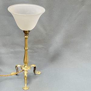 Art Nouveau Brass Pullman Light