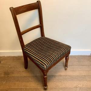LNER Mahogany Framed Chair