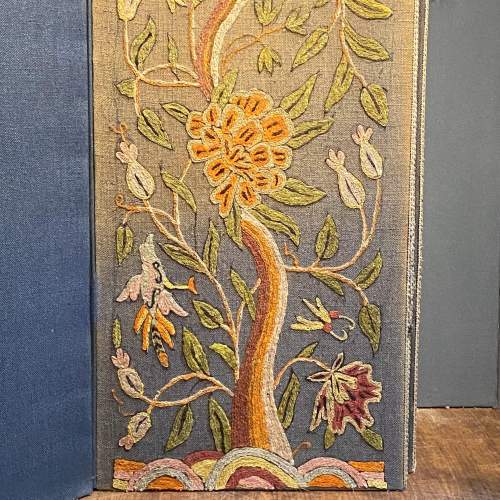 Early to Mid Century Four Panel Folding Dressing Screen image-3