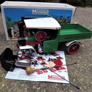 Unfired and Unused 1970s Mamod Live Steam Wagon SW1 with Box
