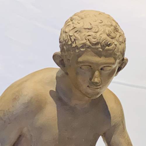 19th Century Italian Grand Tour Sommer Napoli Figure of Hermes image-2