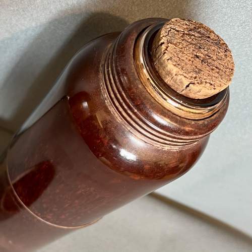 Bakelite Flask with Original Leather Case image-2
