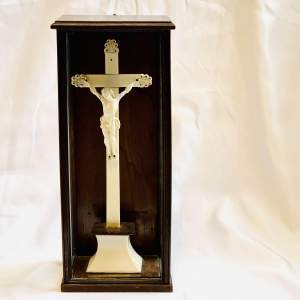 Late 19th Century French Cased Crucifix
