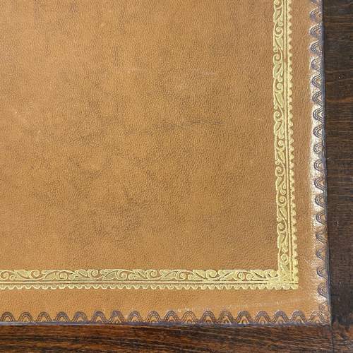 Edwardian Leather Top Writing Table image-6