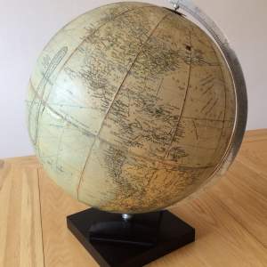 Vintage 1930s Philips 13½in Terrestrial Challenge Globe