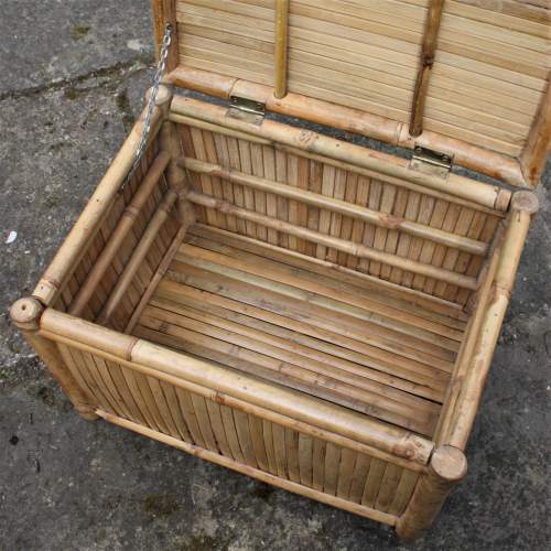 Versatile 20th Century Bamboo Storage Box image-6