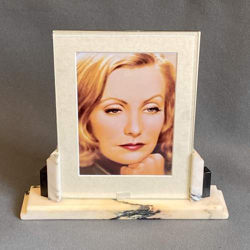 Art Deco Marble Picture Frame image-2