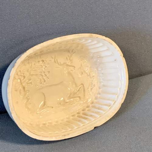 Antique Creamware Deer Jelly Mould image-3