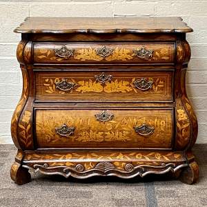 Dutch Marquetry Chest of Drawers