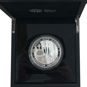 2013 Queens Coronation 60th Anniversary Silver proof £10