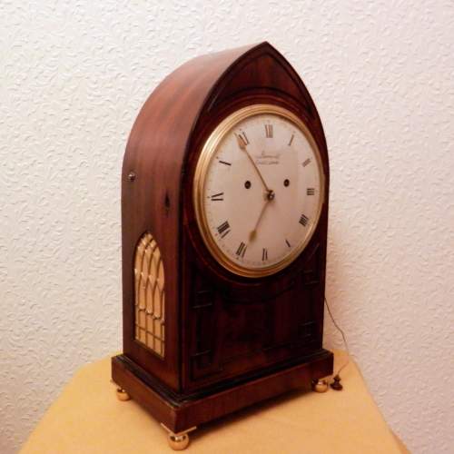 English Bracket Clock by Barraud Cornhill London image-3