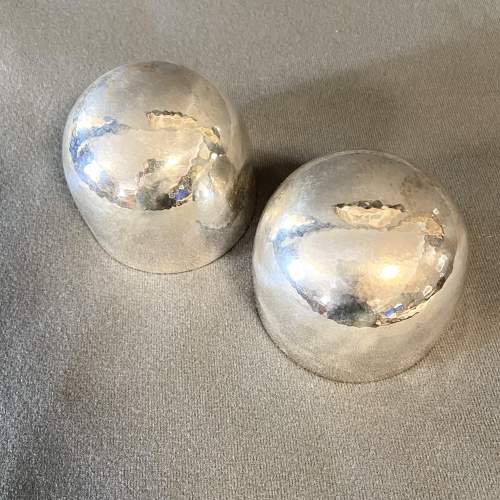 Two Silver Gilt Tumble Down Beakers image-4