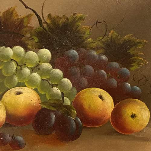 Still Life of Fruit and Vines Painting by A.J. Thornton image-3