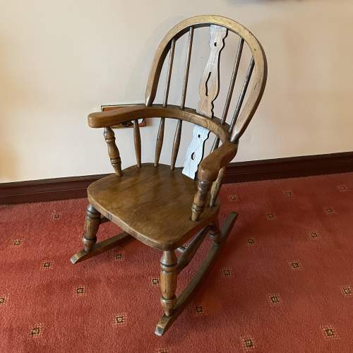 A 20th Century Childs Rocking Chair image-6