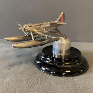 Rare 20th Century S6B Schneider Trophy Seaplane Desk Piece