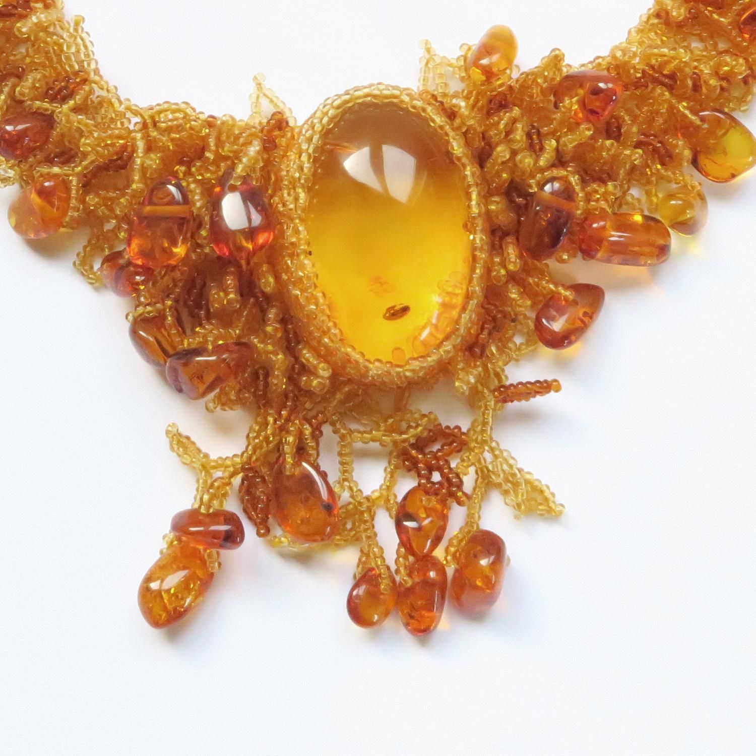 Fabulous Antique Natural Old Baltic Sea Amber Brooch Pin Pendant Necklace -  GGEMSonline