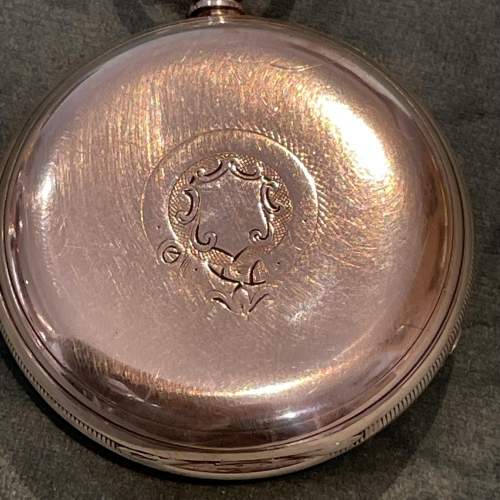 Gents Silver Pocket Fusee Watch - Janat Daukin 1871 image-6