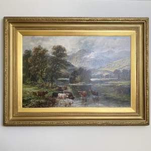 Oil on Canvas - Landscape - William Langley (1852 - 1922)