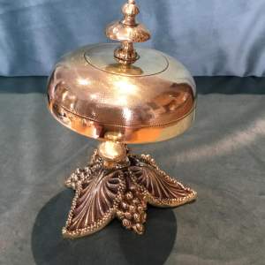 A Beautiful Victorian Brass Desk Top Bell