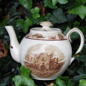 Bruce Bairnsfather Grimwades Old Bill Original 1920s Globe Teapot