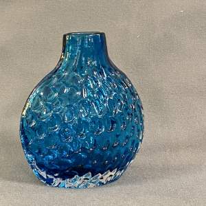 Whitefriars Kingfisher Onion Vase