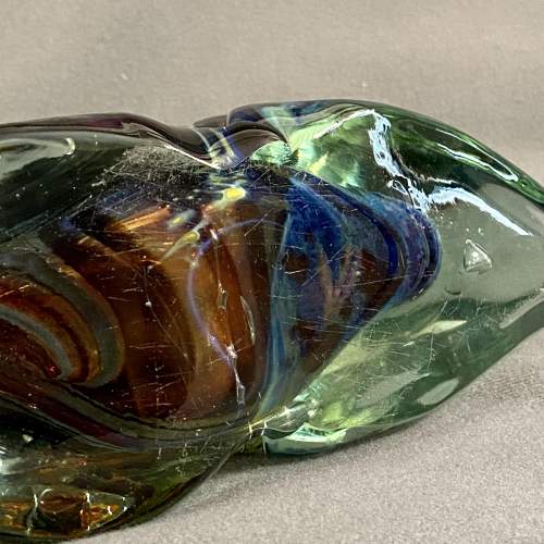 Mdina Glass Fish or Axe Head Vase image-6