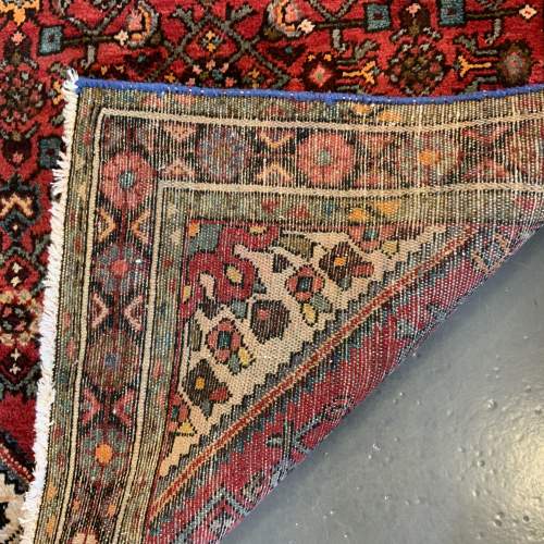 Superb Hand Knotted Persian Runner Hamadan Super All Over Design image-3