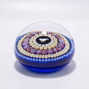 Wonderful Vintage Baccarat Limited Edition Glass Paperweight