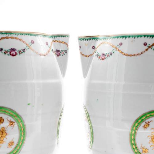 Fabulous Pair of Antique Chinese Ceramic Cider Jugs image-4