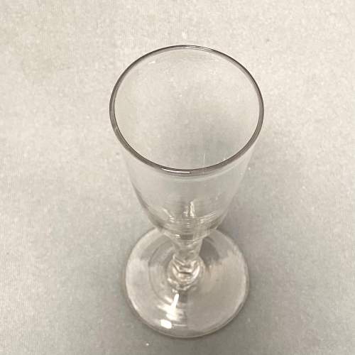 Hand Blown Lead Georgian Wine Glass image-3