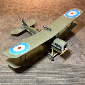 Large Aircraft Model of an RAF Plane