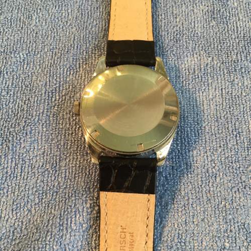 Vintage IWC Schaffhausen Stainless Manual Wristwatch Circa 1970 image-3
