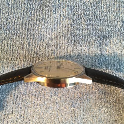 Vintage IWC Schaffhausen Stainless Manual Wristwatch Circa 1970 image-5