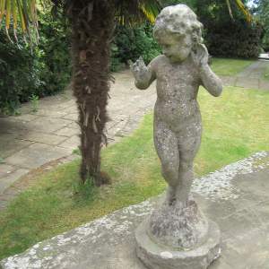 Antique Weathered  Garden Figure