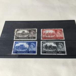 1955 Queen Elizabeth II High Value Definitive Stamps