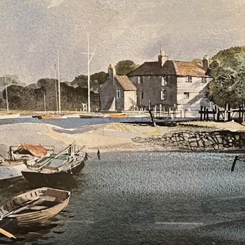 Old Tidal Mill Ardham Print by Roland Hilder image-2