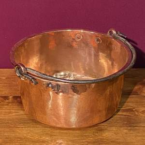 Victorian Copper Jam Pan