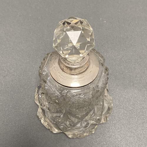 Victorian Silver Topped Scent Bottle image-6