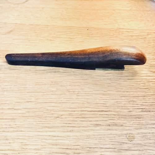 Vintage 1960s Danish Rosewood and Brass Bottle Opener by Poul Knudsen image-1
