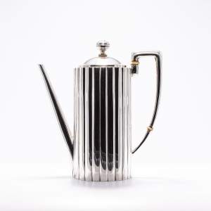 Beautiful Vintage Austrian Silver Art Deco Coffee Pot